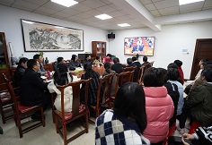 公司组织收看湖南省第十二次党代会开幕式并召开贯彻党的十九届六中全会精神学习会